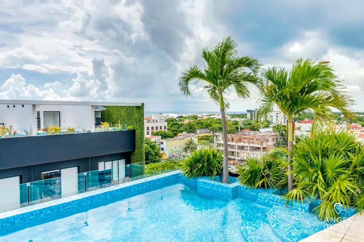Adorable Rooftop Pool, Reliable Wifi, Near 5Th Ave Playa del Carmen 0*,