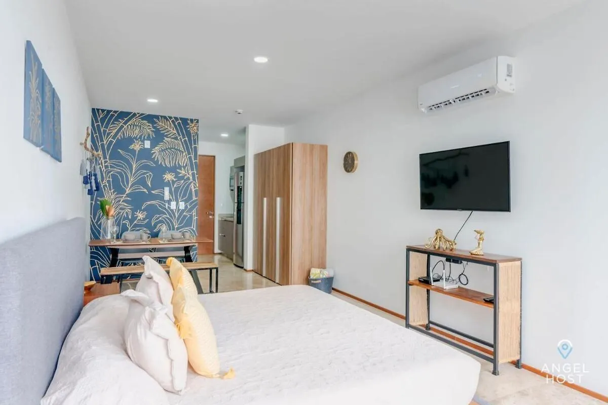 Adorable Rooftop Pool, Reliable Wifi, Near 5Th Ave Playa del Carmen Casa de Férias